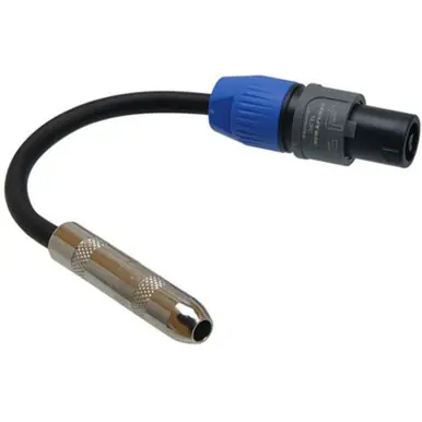 Grab Now Hosa GSK-112 1/4" Female TS to Neutrik SpeakON Speaker Adaptor Cable