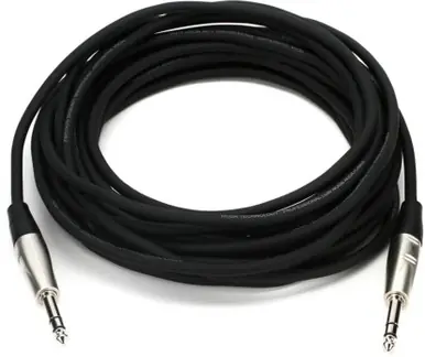 New Arrival Hosa HSS-030 REAN 1/4" TRS Male to REAN 1/4" TRS Male Pro Balanced Interconnecting Cable, 30 ft.
