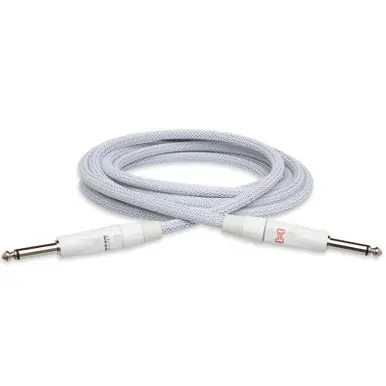 New Release Hosa Limited Edition Pro Guitar Cable - Limited Edition White, 10 ft