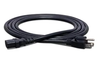 Top Rated Hosa PWC-408 IEC C13 Power Cord, 8 ft.
