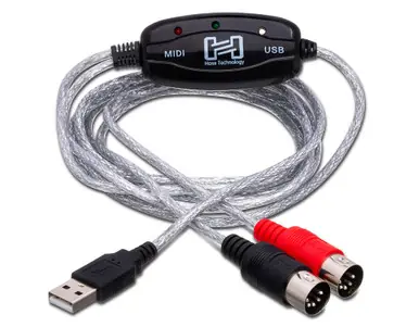 Hosa USM-422 TRACKLINK USB Interface - MIDI I/O to USB Type A - 6 foot Mega Sale