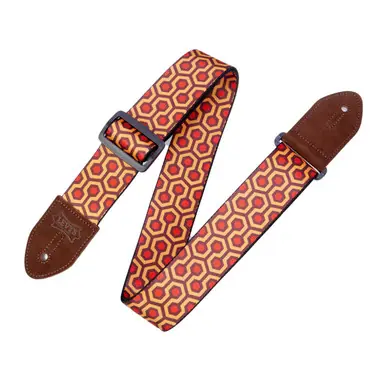 Levy's 2-Inch Suede Harmony Series Guitar Strap - Hex Warranty Included