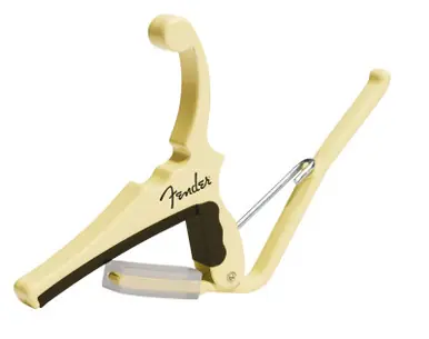 Kyser Fender Quick-Change 6-String Electric Guitar Capo - Olympic White Today Only