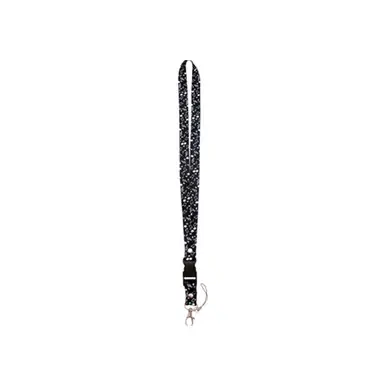 Lanyard - Black and White Notes Free Shipping