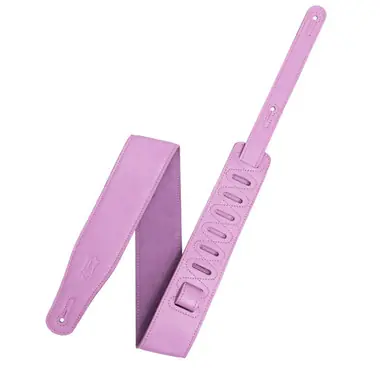 Levy's 2.5-Inch Pastel Series Leather Guitar Strap Certified