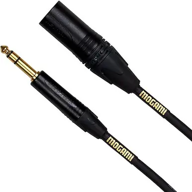 Save Now Mogami Gold Balanced 1/4" TRS-XLR Male High-Definition Patch Cable