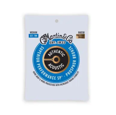 Martin MA550 SP Phosphor Bronze 13-56 Medium Acoustic Guitar Strings Save Now