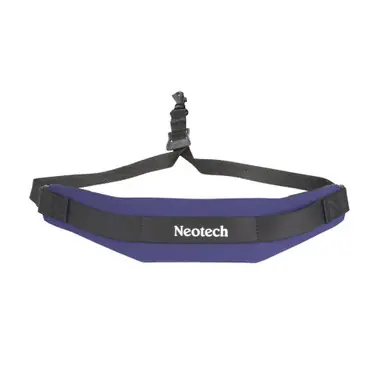Price Cut Neotech Regular Length Soft Saxophone Neck Strap With Swivel Hook - Navy Blue