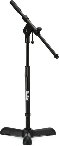 On-Stage MS7311B Drum and Amp Low-Profile Die-cast Base Microphone Stand with Boom Arm Reduced Price