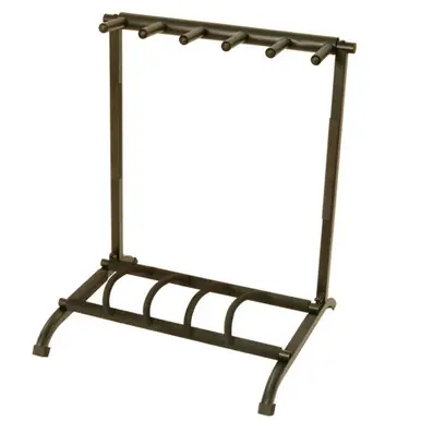 Place Order On-Stage Stand Guitar 5-Space Foldable Multi Rack GS7561