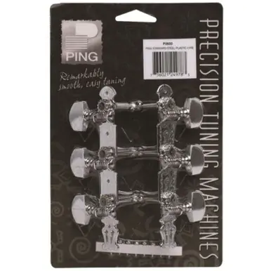 Ping Deluxe Lyra Plate Chrome Guitar Tuning Machines Weekend Sale
