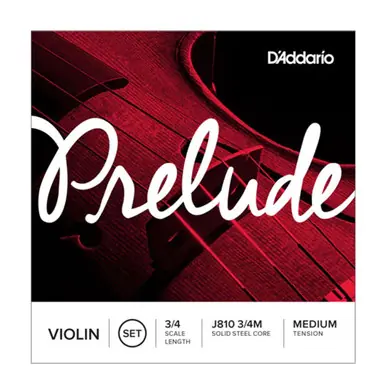 Prelude Violin Set 3/4 J8103/4M Strings Fresh Stock