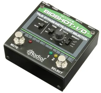 Radial BigShot I/O True-Bypass Instrument Selector with LEDs Best Price