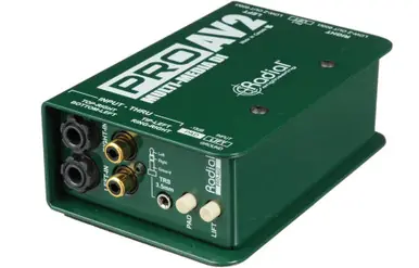 Radial ProAV2 2-channel Passive A/V Direct Box Flash Sale