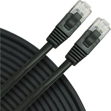 Certified Rapco C5EB Cat-5e Ethernet Cable - Black