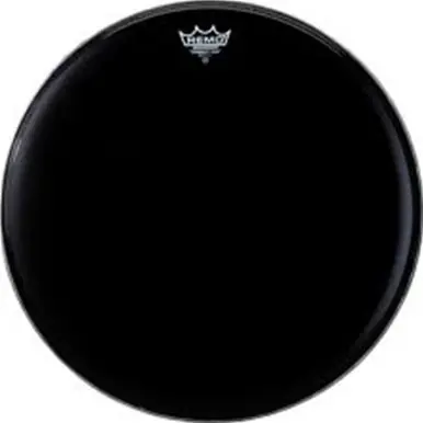 Weekend Sale Remo PM-14MP Marching Bass Drum Head Powermax Ebony Crimplock
