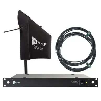Hot Picks RF Venue DISTRO4 and Diversity Fin Antenna Distribution Bundle