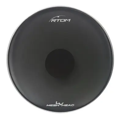 Best Seller RTOM LV Mesh Heads - Low Volume Mesh Drumhead - 12-Inch
