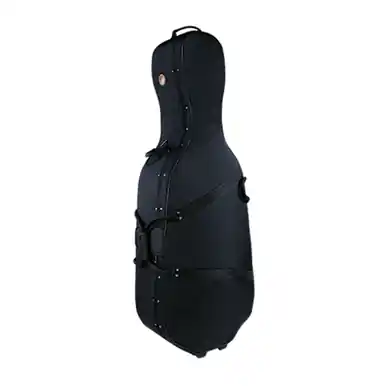 Hassle-Free Returns Saga Travelite 3/4 Cello Case with Wheels