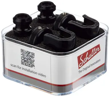 Fresh Stock Schaller S-Locks Security Strap Locks - Black