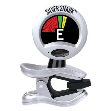 Hassle-Free Returns Snark SIL-1 Silver Snark Clip-On Chromatic Tuner