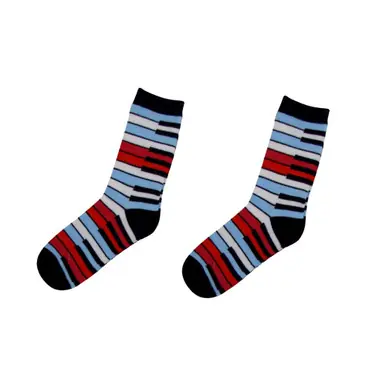 Viral Socks - Red White Blue Rainbow Keyboard