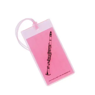 Special Offer Soft Rubber ID Tag - Clarinet