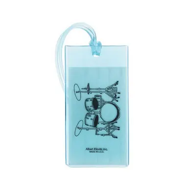 Soft Rubber ID Tag - Drum Set Secure Checkout