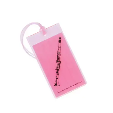 Popular Soft Rubber ID Tag - Flute