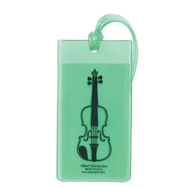 Soft Rubber ID Tag - Violin In Demand