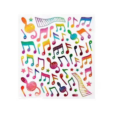 Stickers - Rainbow Note Buy Direct