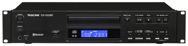 Best Seller Tascam CD-200BT 2U Rackmount CD Player With Bluetooth Receiver