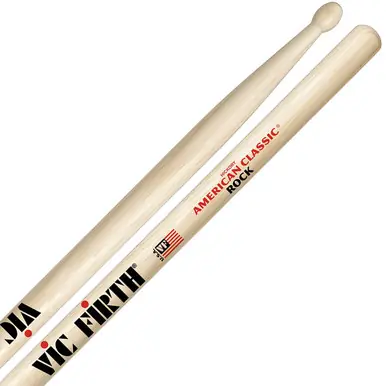 Vic Firth American Classic Rock Wood Tip Hickory Drumsticks Factory Price
