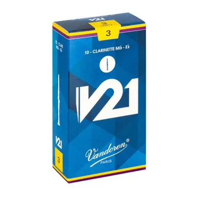 Limited Offer Vandoren CR80 Clarinet Reeds Vandoren V21 Box Of 10