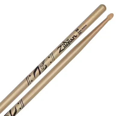 Must Have Zildjian Z5ACG-ZC - Limited Edition 5A Z Custom LE Chroma Hickory Drumsticks - Gold