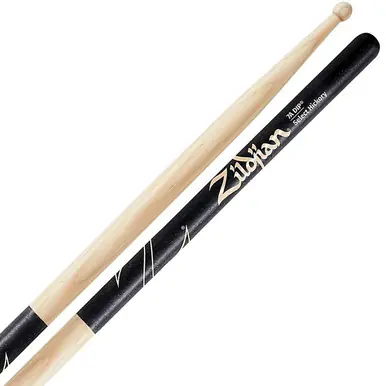 Zildjian Z7AD - 7A Dip Series Wood Tip Hickory Drumsticks Last Chance