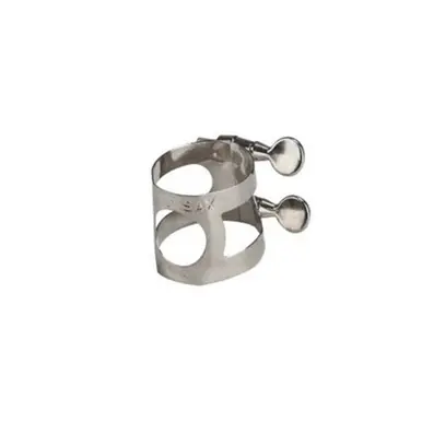 Professional Grade American Plating ASL1 Nickel Alto Saxophone Ligature