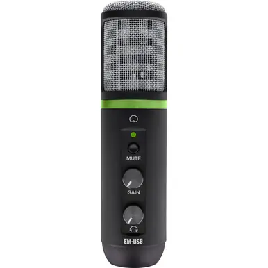 Mackie EM-USB USB Condenser Microphone Free Shipping