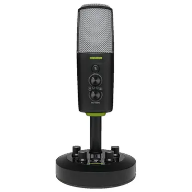 Mackie EM-CHROMIUM USB Condenser Microphone with 2-Channel Mixer Brand New