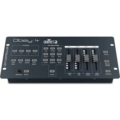Cheap Chauvet DJ Obey 4 Compact DMX Lighting Controller for LED Wash Lights