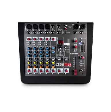 Allen & Heath ZEDi-10FX - 10 Channel Analog Mixer and USB Audio Interface with FX Mega Sale