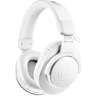 Audio-Technica ATH-M20xBT Wireless Bluetooth Headphones - White Super Sale