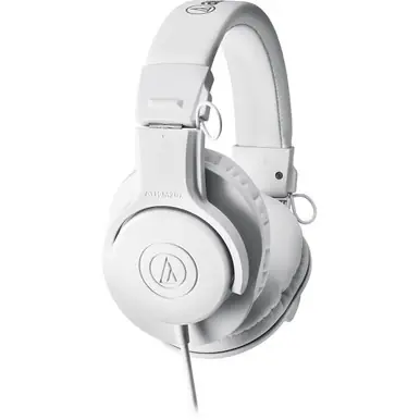 Audio-Technica ATH-M20x Professional Studio Monitor Headphones - White Wholesale