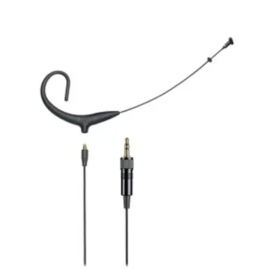 Warranty Included Audio-Technica BP894xCLM3 Cardioid Headworn Microphone for Sennheiser Wireless - Black