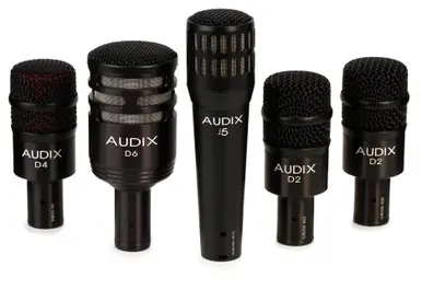 Audix DP-5A 5-Piece Drum Microphone Package Big Sale