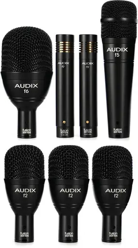 Audix FP7 7-piece Drum Microphone Package Viral