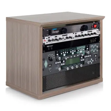 High Quality Gator Elite Series Furniture Desktop 8U Studio Rack - Grey