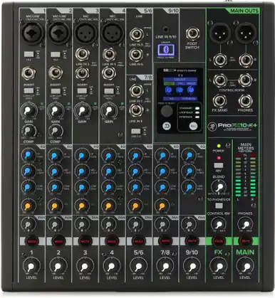 Mackie ProFX10v3+ 10-Channel Mixer with USB and Enhanced Effects Price Cut