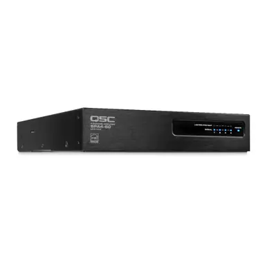 Weekend Sale QSC SPA4-60 SPA Series 4-Channel 60w Power Amplifier