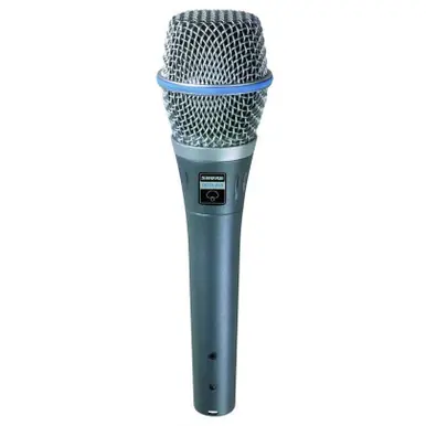 Original Shure Beta 87C Cardioid Condenser Handheld Vocal Microphone